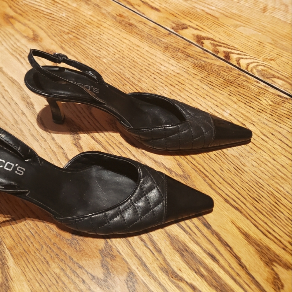 Chicos black heels